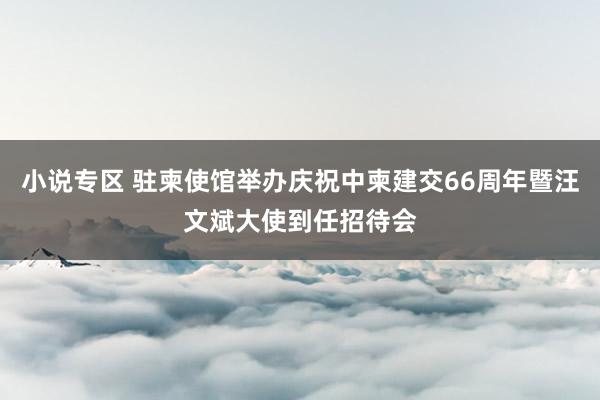 小说专区 驻柬使馆举办庆祝中柬建交66周年暨汪文斌大使到任招待会