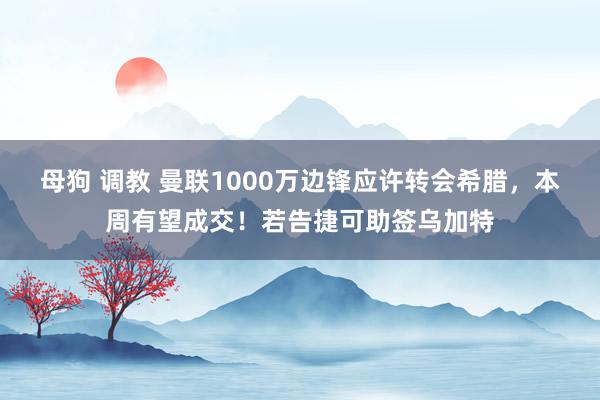 母狗 调教 曼联1000万边锋应许转会希腊，本周有望成交！若告捷可助签乌加特